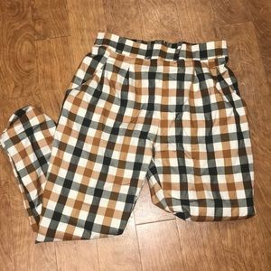 Like new Cotton on checkered pants